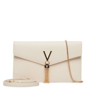 Torebka Valentino. Białe torebki klasyczne Valentino, bez wzorów, bez dodatków. Za 439,99 zł.