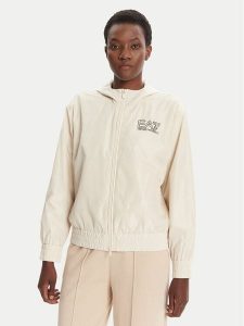EA7 Emporio Armani Wiatrówka 7W000113 AF12454 U1079 Beżowy Relaxed Fit. Brązowe kurtki EA7 Emporio Armani, xs, bez wzorów, z syntetyku, bez kaptura. Za 519,99 zł.