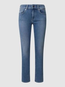 Pepe Jeans Dżinsy "New Broke" - Slim fit - w kolorze niebieskim rozmiar: W31/L32. Niebieskie jeansy Pepe Jeans, z aplikacjami, z jeansu. Za 270,45 zł.