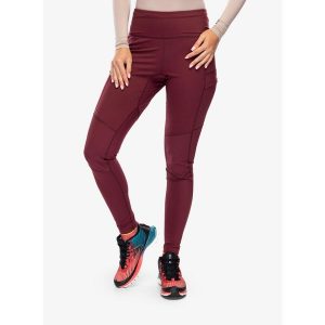 Legginsy damskie Rab Horizon Tights. Czerwone legginsy RAB, bez wzorów. Za 298,99 zł.
