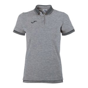 Koszulka polo do tenisa damska Joma Bali II. Szare bluzki JOMA, xl, bez wzorów, sportowe, bez kołnierzyka, bez ramiączek. W wyprzedaży za 148,50 zł.