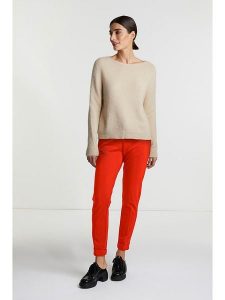Rich & Royal Sweter w kolorze beżowym rozmiar: M. Brązowe swetry oversize Rich & Royal, m, bez wzorów, bez ramiączek. Za 269,95 zł.