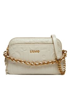 Liu Jo Torebka Ecs M Camera Case AA5198 E0538 Écru. Listonoszki Liu Jo, bez wzorów, ze skóry, bez dodatków. Za 409,99 zł.