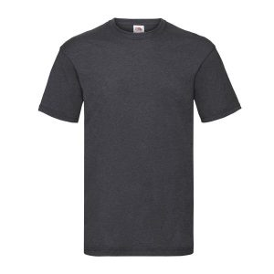 Koszulka Unisex Dla Dorosłych Valueweight. Szare bluzki FRUIT OF THE LOOM, l, bez wzorów, sportowe, bez kołnierzyka, bez ramiączek. Za 35,99 zł.