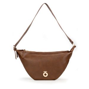 Torebka Nobo. Brązowe torebki klasyczne NOBO, bez wzorów, bez dodatków. Za 139,99 zł.