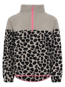 Zwillingsherz Bluza polarowa "Leo" w kolorze szarym rozmiar: M. Szare bluzy Zwillingsherz, m, bez wzorów, z polaru, bez kaptura. Za 171,28 zł.