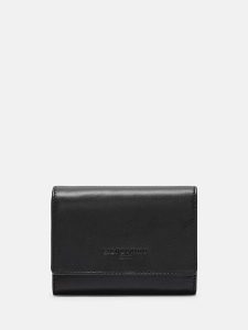 LIEBESKIND BERLIN Skórzany portfel w kolorze czarnym - 18 x 12 x 4 cm rozmiar: onesize. Czarne portfele Liebeskind Berlin, bez wzorów, z materiału. Za 276,71 zł.