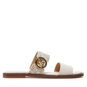 Klapki MICHAEL Michael Kors. Klapki MICHAEL Michael Kors, bez wzorów, bez obcasa. Za 449,99 zł.