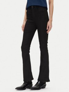 Pepe Jeans Jeansy PL204905 Czarny Flare Fit. Czarne jeansy Pepe Jeans, bez wzorów, z jeansu. Za 279,99 zł.