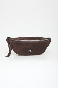 Nerka damska zamszowa Marsupio Trittico PINKO. Nerki i saszetki Pinko, bez wzorów, z zamszu. Za 1 239,00 zł.