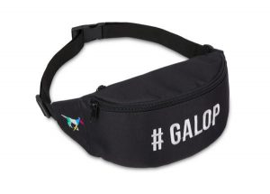 Saszetka nerka jeździecka GALOP WEAR #Galop. Czarne nerki i saszetki GALOP WEAR, bez wzorów. Za 99,00 zł.