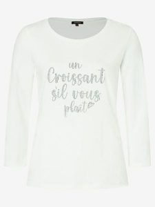 More & More Koszulka w kolorze białym rozmiar: 42. Białe bluzki More & More, bez wzorów, z bawełny, bez kołnierzyka, bez ramiączek. Za 100,28 zł.