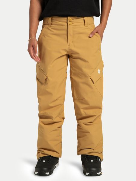 DC Shoes Spodnie snowboardowe Nonchalant ADJTP03023 Żółty Regular Fit. Żółte spodnie sportowe DC Shoes, s, bez wzorów, z syntetyku, narciarskie. Za 367,99 zł.