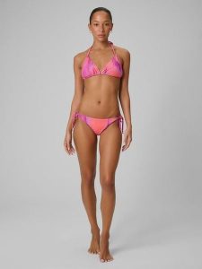 4F Dół od bikini damski - multikolor XL. Brązowe bikini 4f, bez wzorów. Za 49,99 zł.