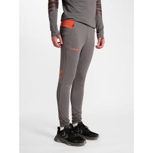 Legginsy Hummel Blaze Pro. Szare legginsy Hummel, bez wzorów, sportowe. Za 217,00 zł.