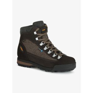 Buty trekkingowe damskie AKU Ultra Light Warm GTX. Brązowe buty trekkingowe Aku, bez zapięcia. Za 797,99 zł.