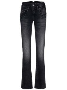 Herrlicher Dżinsy "Pearl" - Bootcut fit - w kolorze czarnym rozmiar: W29/L32. Czarne jeansy Herrlicher, bez wzorów. Za 241,56 zł.