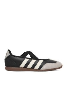 Adidas Baleriny C-BARREDA MARY JANE HQ7401 Czarny. Czarne balerinki ADIDAS, bez wzorów, ze skóry, bez obcasa, bez zapięcia. Za 279,99 zł.