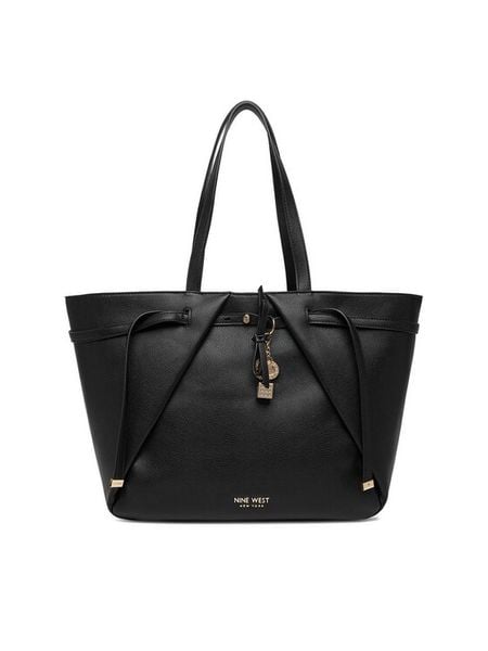 Nine West Torebka CEO-Inari-LDA8426A Czarny. Czarne shopper bag Nine West, bez wzorów, z materiału, bez dodatków. Za 249,99 zł.