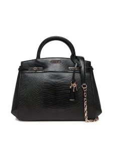 Guess Torebka Melinda HWKL99 33060 Czarny. Czarne torebki klasyczne Guess, z aplikacjami, ze skóry, bez dodatków. Za 679,99 zł.