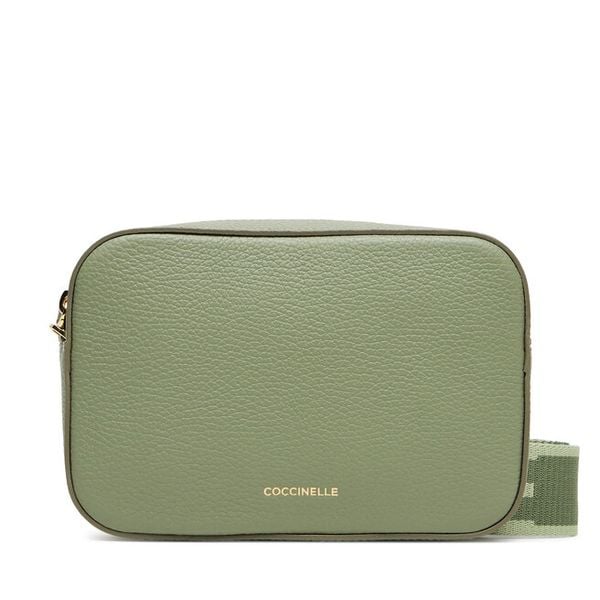 Torebka Coccinelle. Zielone listonoszki Coccinelle, bez wzorów, bez dodatków. Za 559,99 zł.