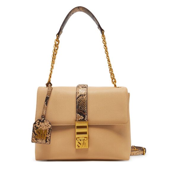 Torebka Steve Madden. Brązowe torebki klasyczne Steve Madden, bez wzorów, bez dodatków. Za 329,99 zł.