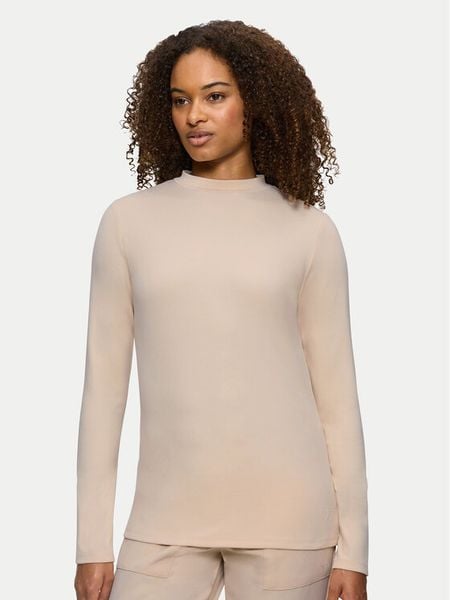 Triumph Sweter Smart Thermal 10221490 Beżowy Slim Fit. Brązowe swetry klasyczne Triumph, s, z syntetyku, bez kołnierzyka. Za 139,99 zł.