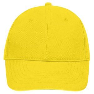 Czapka Z Daszkiem Buffalo 6 Panel. Żółte czapki SOL'S, bez wzorów. Za 29,99 zł.