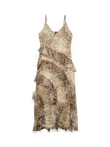 Vero Moda Sukienka w kolorze karmelowo-czarnym rozmiar: XL. Brązowe sukienki Vero Moda, na co dzień, xl, bez wzorów, bez kołnierzyka, bez ramiączek, maxi, proste. Za 158,47 zł.