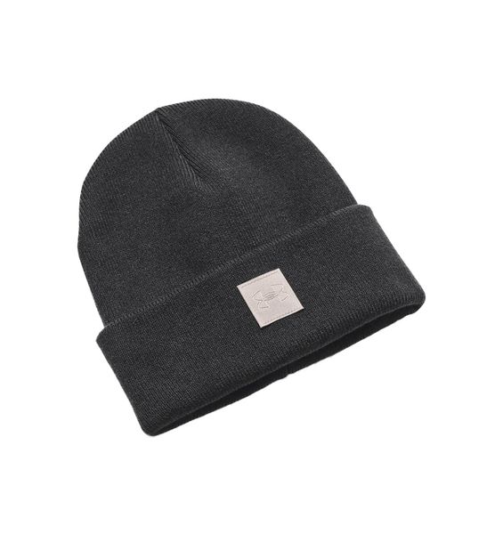 Czapka damska Under Armour Halftime Cuff. Czarne czapki Nike, bez wzorów, z dzianiny, klasyczne. Za 109,00 zł.