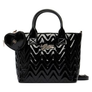 Torebka Guess. Czarne torebki klasyczne Guess, z aplikacjami, bez dodatków. Za 294,99 zł.