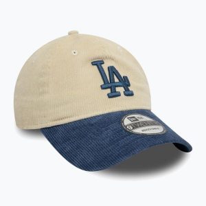 Czapka z daszkiem New Era Block Cord 9Twenty Los Angeles Dodgers. Brązowe czapki New Era, bez wzorów. Za 129,99 zł.