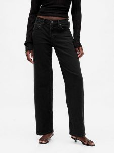 GAP Dżinsy - Comfort fit - w kolorze czarnym rozmiar: W33. Czarne jeansy GAP, bez wzorów. Za 136,13 zł.