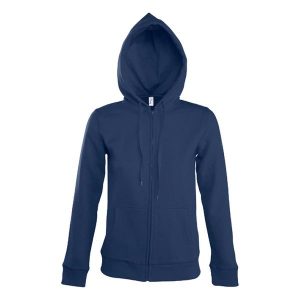 Damska Bluza Z Kapturem Seven Full Zip. Czerwone bluzy SOL'S, m, bez wzorów, z kapturem. Za 214,99 zł.