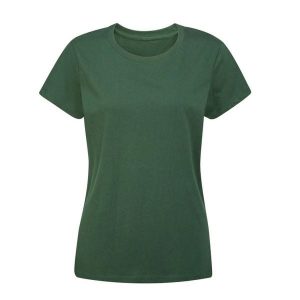 Damska Koszulka Essential T-shirt. Czerwone bluzki MANTIS, bez wzorów, bez kołnierzyka, bez ramiączek. Za 53,99 zł.