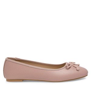 Baleriny Jenny Fairy. Czerwone balerinki Jenny Fairy, bez wzorów, bez obcasa, bez zapięcia. Za 59,99 zł.