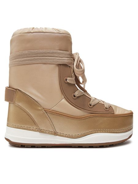 Bogner Śniegowce La Plagne 13 32447024 Beżowy. Brązowe buty zimowe Bogner, z materiału, bez obcasa, bez zapięcia. Za 629,99 zł.