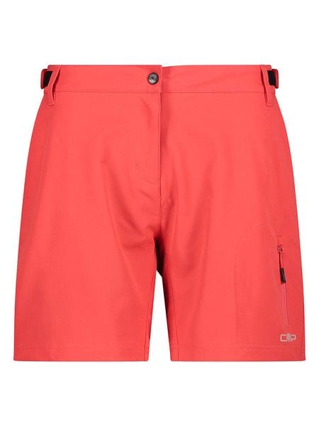 CMP Szorty kolarskie 3w1 w kolorze czerwonym rozmiar: 40. Czerwone spodenki sportowe CMP, bez wzorów, z materiału, rowerowe. Za 118,84 zł.