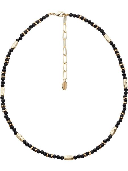 U.S. Polo Assn. Pozłacany naszyjnik z spinelem - dł. 36,5 cm rozmiar: onesize. Czarne naszyjniki U.S. Polo Assn., z spinelem, metalowe. Za 140,20 zł.