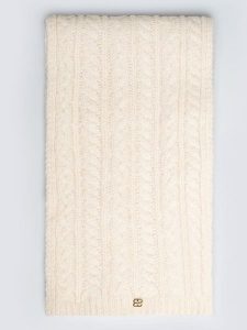 BIG STAR Szal w kolorze kremowym - 200 x 25 cm rozmiar: onesize. Brązowe szaliki Big Star, bez wzorów, z materiału. Za 72,99 zł.