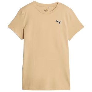 Koszulka fitness damska Puma Better Essentials Tee. Brązowe bluzki Puma, m, bez wzorów, casualowe, bez kołnierzyka, bez ramiączek. W wyprzedaży za 91,65 zł.
