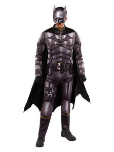 Carnival Party 3-częściowy kostium "Batman Movie Deluxe" w kolorze czarnym rozmiar: XL. Czarne kombinezony Carnival Party, xl, bez wzorów, bez kołnierzyka, bez ramiączek. Za 135,81 zł.