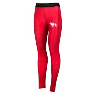 Legginsy sportowe damskie EXTREME HOBBY POLSKA PRIME. Czerwone legginsy EXTREME HOBBY, bez wzorów, z elastanu. Za 229,00 zł.