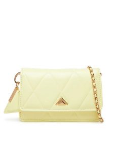Aldo Torebka Fititall 14009802 Żółty. Żółte torebki klasyczne ALDO, bez wzorów, ze skóry, bez dodatków. Za 179,99 zł.