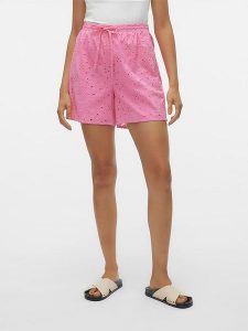 Vero Moda Szorty "Hay" w kolorze różowym rozmiar: S. Różowe szorty Vero Moda, bez wzorów, z bawełny. Za 120,95 zł.