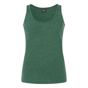 Damski tank top Protest Impulses. Zielone topy Protest, bez wzorów, bez kołnierzyka, bez ramiączek. Za 173,00 zł.