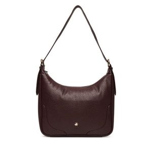 Torebka Beverly Hills Polo Club. Fioletowe torebki klasyczne Beverly Hills Polo Club, bez wzorów, bez dodatków. Za 229,99 zł.