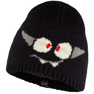 Czapka BUFF KNITTED HAT BONKY. Czarne czapki Buff, bez wzorów, sportowe. Za 99,99 zł.