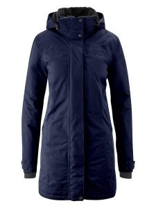 Maier Sports Parka "Lisa 2.1" w kolorze granatowym rozmiar: 40. Niebieskie płaszcze Maier Sports, m, bez wzorów, z materiału, bez kaptura. Za 724,78 zł.