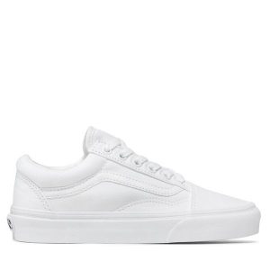 Tenisówki Vans. Białe trampki Vans, bez wzorów, bez zapięcia. Za 229,99 zł.